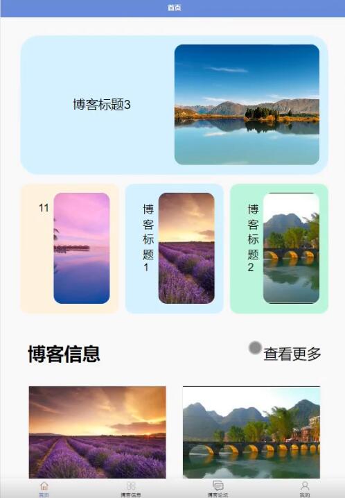 基于移动端的个人博客系统的设计与实现-计算机毕业设计源码+LW文档