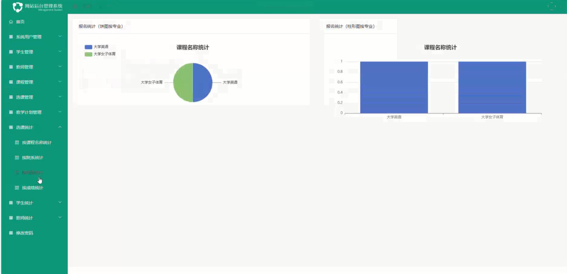 基于VUE的学生选课管理系统[VUE]-计算机毕业设计源码+LW文档