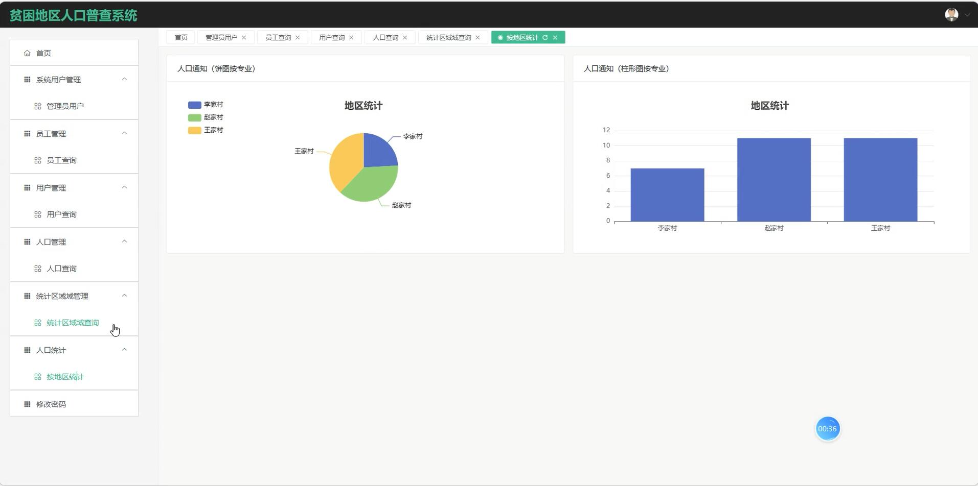 基于VUE的贫困地区人口普查系统[VUE]-计算机毕业设计源码+LW文档