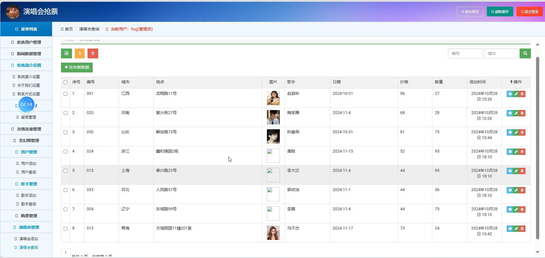 基于Python的演唱会抢票系统[python]-计算机毕业设计源码+LW文档